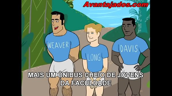 Desenho Porno Gay Putinhos no Sexo Grupal
