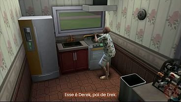 Homem fode namorada do filho – Mulher trai namorado – Homem come a namorada do filho- The Sims – Putaria em jogo